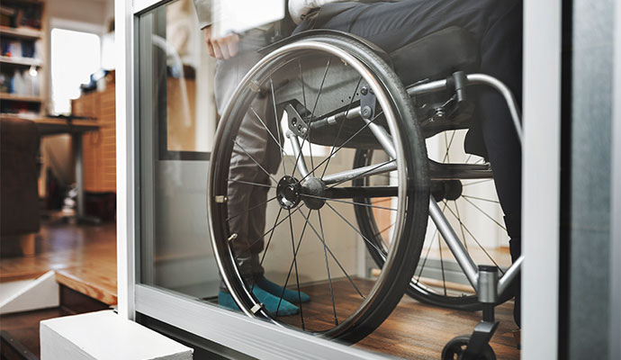 notwendige Wohnungsumbauten bei Behinderungen
