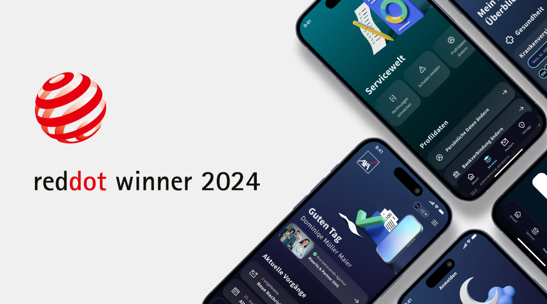 My AXA Mobile - reddot Winner 2024