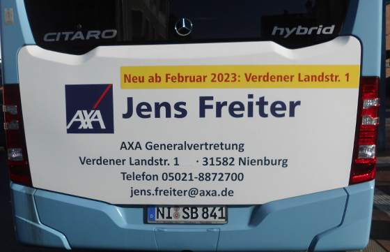 AXA Generalvertretung Jens Freiter aus Nienburg